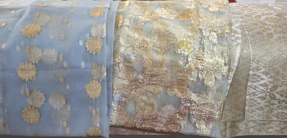 Fancy 3pc unstitched dress