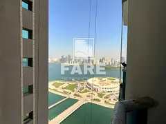For rent - luxurious two-bedroom AC FREE Al dana tower majaz 3 Sharjah