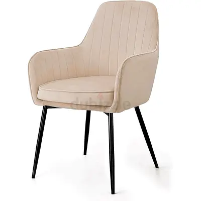 Stylish Beige Accent Chair for Your Living Space