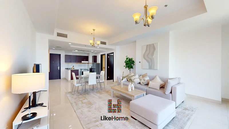 PREMIUM OCTOBER-ONLY RATE - Modern 1BHK in The Court Tower | Near Burj Khalifa, Dubai Mall & Metro64050803040385113