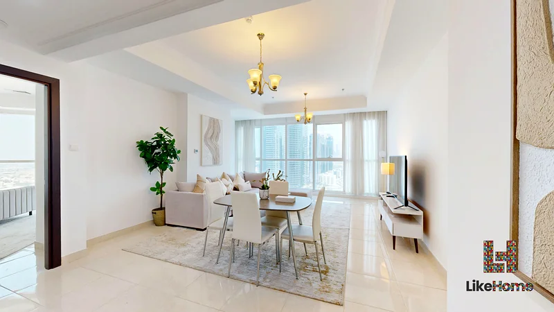 PREMIUM OCTOBER-ONLY RATE - Modern 1BHK in The Court Tower | Near Burj Khalifa, Dubai Mall & Metro64050803040385111