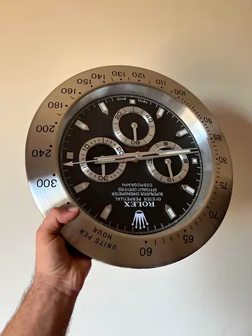 Luxury wall clock Rolex