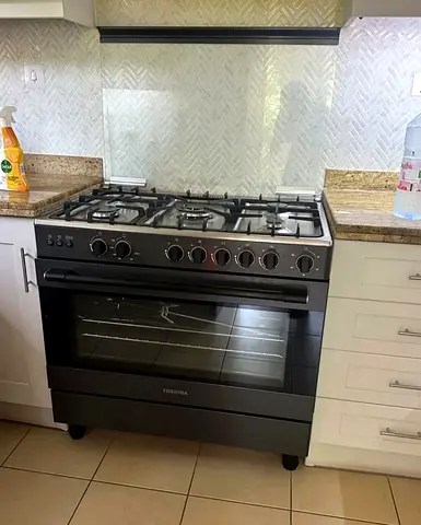 Gas Cooker 90x60cm 5 hubs freestanding