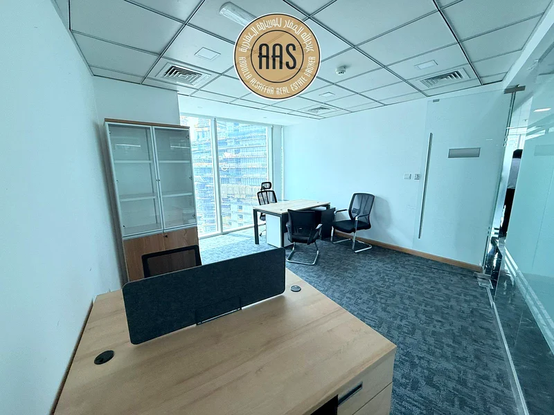 200SQFT|VERY NICE OFFICE FOR RENT ON YEARLY BASIS|FULLY FURNISHED|HIGH FLOOR|ALL UTILITIES INCUSIVES64070295492993112