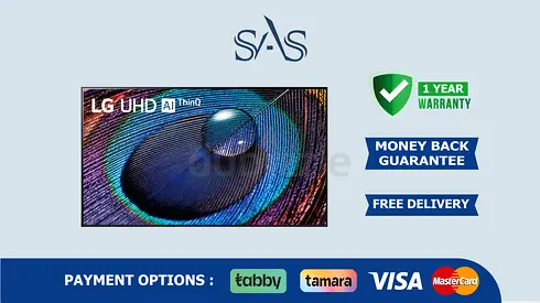 LG 75 Inch Tv -  Ai ThinQ - New - Free Delivery - Warranty - 4K Smart TV Magic Remote - 75UR91