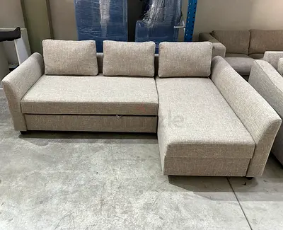 Ikea holmsund l shape sofa bed with storage