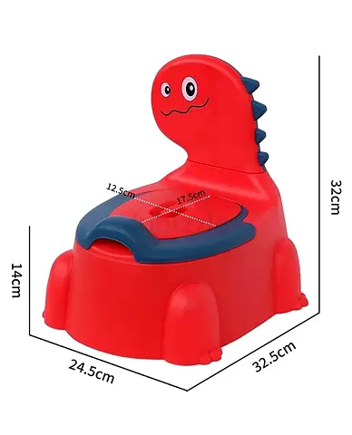 Cute Dinosaur Potty Training Seat for Kids!