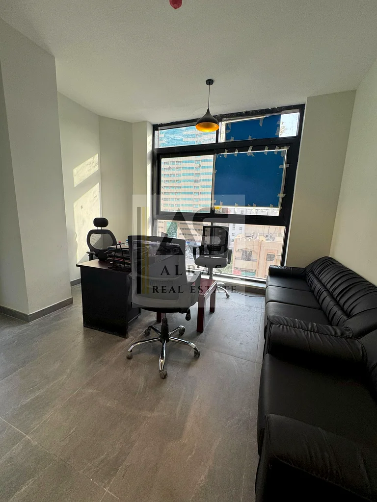 Modern 1300 Sq. Ft Office Space for Rent in Abu Shagara, Sharjah | Prime Location | New Building64057469560449110