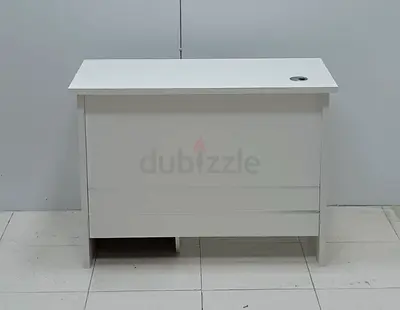 Sleek Modern White Office Desk for Sale