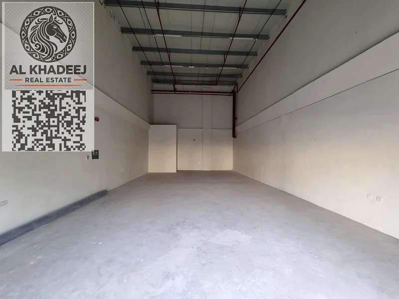Warehouses for Annual Rent in Al Jurf Industrial 1 – First Tenant – 1,850 Sq.Ft – Fully Equipped with Electricity, Civil Defense & Water – Near Salem64074343913858114