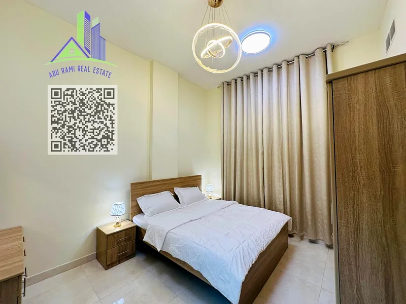 شقة مفروشة، 1 بيدروم فاخرة، تأجير شهري شامل الفواتير والإنترنت، بلكونة، النعيمية 264050688500481111