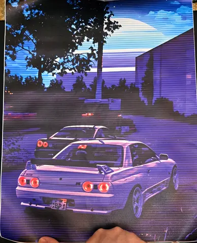 Wall poster gtr