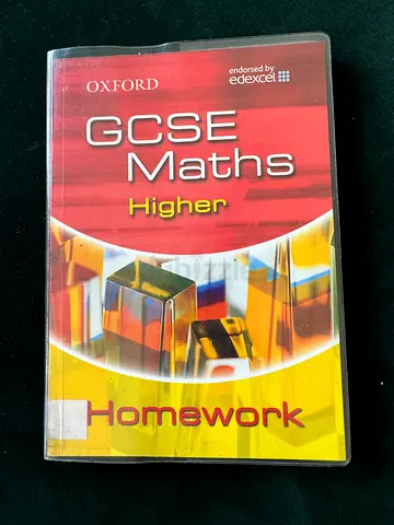 GCSE Maths Higher Homework Book