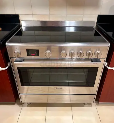 Bosch 90x60cm Electric Ceramic Cooker Stove Italian Excellent Condition
