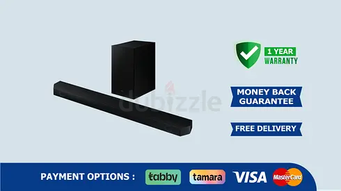 Samsung 3.1.2 Channel - wireless Subwoofer HW-Q600B - New Soundbar - Free Delivery - 1 Year Warranty
