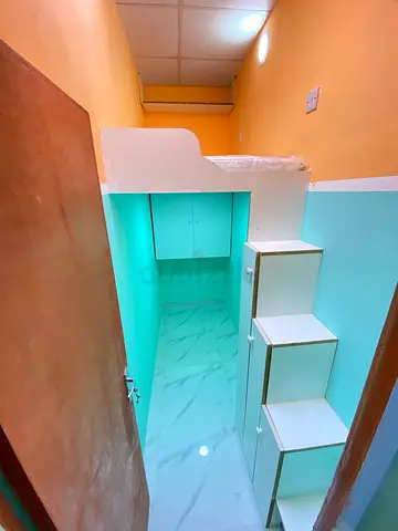 BRAND NEW PARTITION AVAILABLE FOR FAMILIES AND BACHELORS NEAR TO AL GHUBAIBA BUS STATION AND METRO