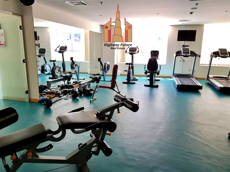 1000sqft 1bhk in Al khan near corniche area with open view and free facility of gym  pool parking 46k64052876566530111