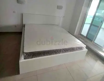 IKEA Malam king size 180×200cm bed frame with IKEA mattress and 2 big storage drawers underneath is