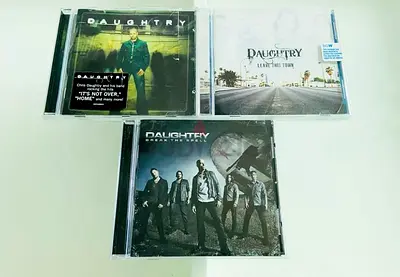 3 Daughtry Music CD’s