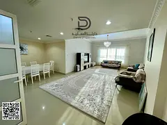 Own a 3-bedroom apartment with a living room in a prime location on Ajman Corniche, offering stunnin