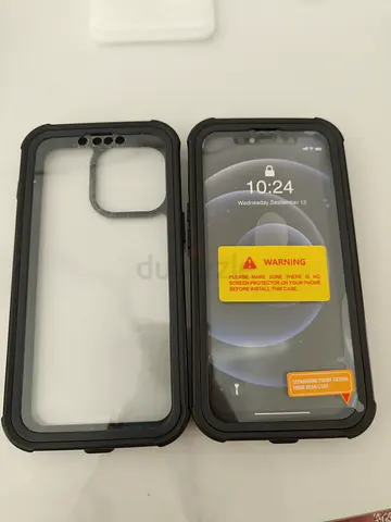 2 pairs iPhone 13 and 12 pro max built in screen Protecter This Heavy-Duty Case!