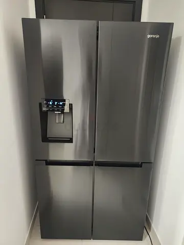 Gorenje 4 door refrigerator bottom freezer with Auto ice maker water dispenser