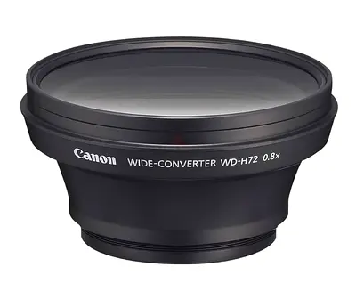 Canon WD-H72 72mm 0.8x Wide Angle Converter Lens