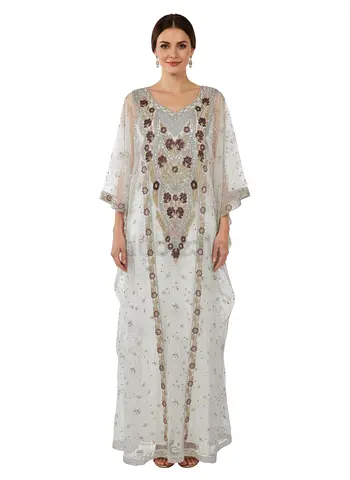 Elegant Embroidered Abaya - Perfect for Special Occasions!