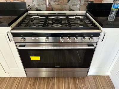 Siemens HQ738357M IQ700 Dual Fuel Range Cooker Stainless Steel