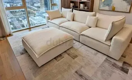 Luxuriate comfortable 4 seater Sofa with ottamn