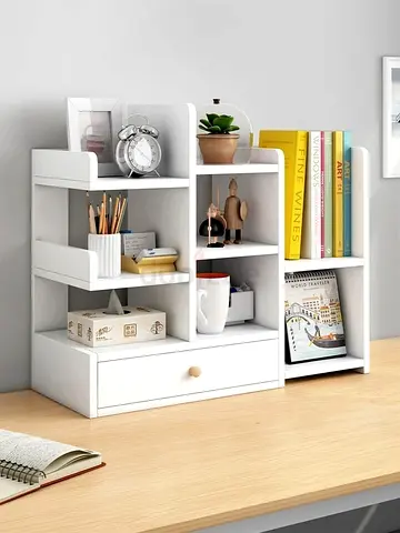 Stylish White Desk Organizer for a Clutter-Free Workspace
