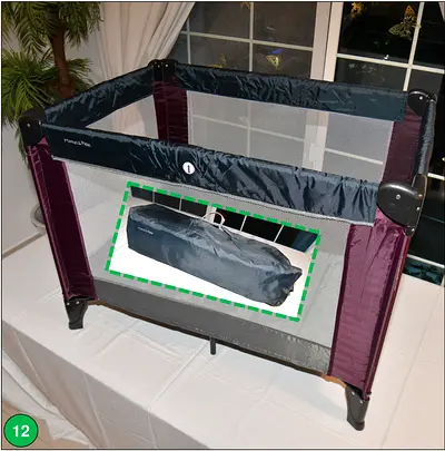 Travel Cot / Playpen (Mamas  Papas) (REDUCED PRICE)