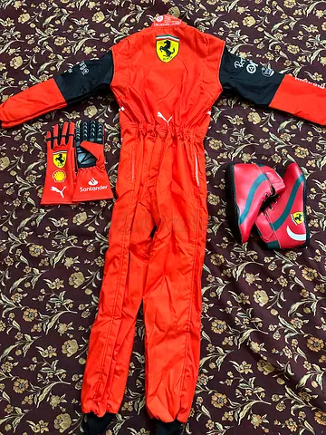 F1 Ferrari CIK FIA Level 1 Approved Kart Racing Suit
