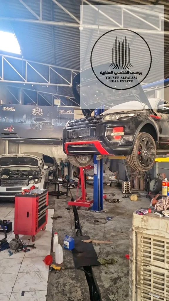 محل للبيع في شارjah إندستريال 4 ميكانيكي طلاء64059680384641113