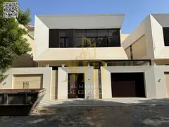 For sale, a modern villa with 6 rooms and a roof, including air conditioners, opposite a mosque in t