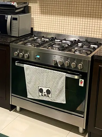 Rosieres Gas Cooker 90cm RGG95HXLPG 5 gaz burner Gaz oven Gaz grill Full safety 3 Cast FREE DELIVERY