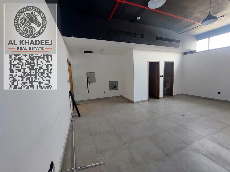 Spacious Office for Annual Rent in Al Jurf – Near China Mall, Kitchen, Bathroom, Central A/C – AED 40,000, 4 Cheques, AED 5,000 Deposit64073562289667110