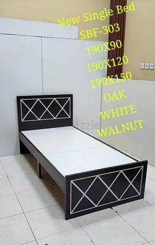New for sale wood single bed