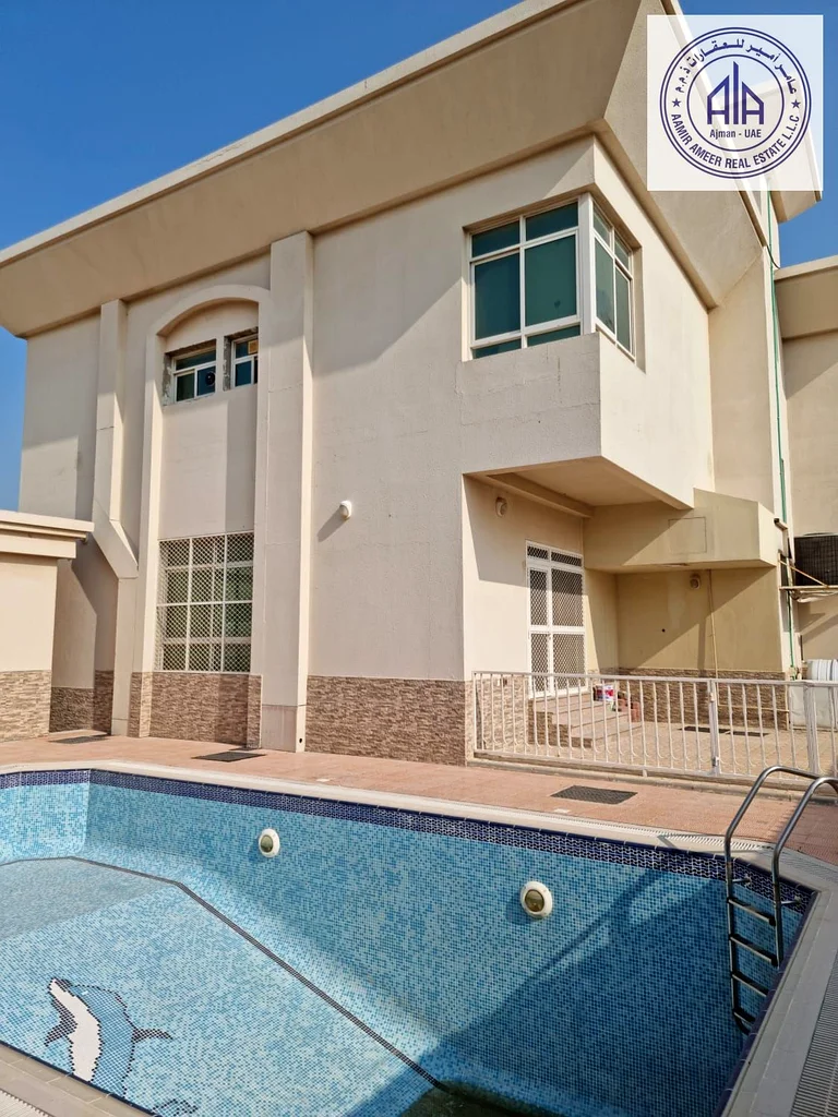 READY TO MOVE VILLA | 05 MASTER BEDROOMS | WITH SWIMMING POOL | VILLA AVAILABLE | FOR RENT | AL RAMTHA | SHARJAH64204520248961111