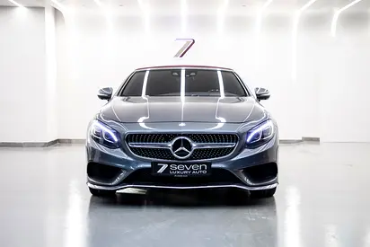 2017 MERCEDES BENZ S500 CONVERTIBLE – GCC – MINT CONDITION