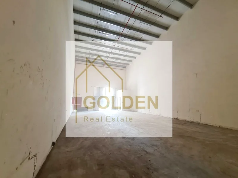 For Rent – Warehouse in a prime location on main street, suitable for storage only. Practical size at an annual rent of AED 65,000.64061497424002111