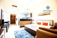 Premium Studio Apartment at Bruj Al Nujoom Downtown .