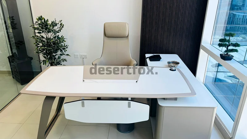مكتب مؤثث بالكامل | بدون رسوم مبرد | جاهز للانتقال64069529146625112