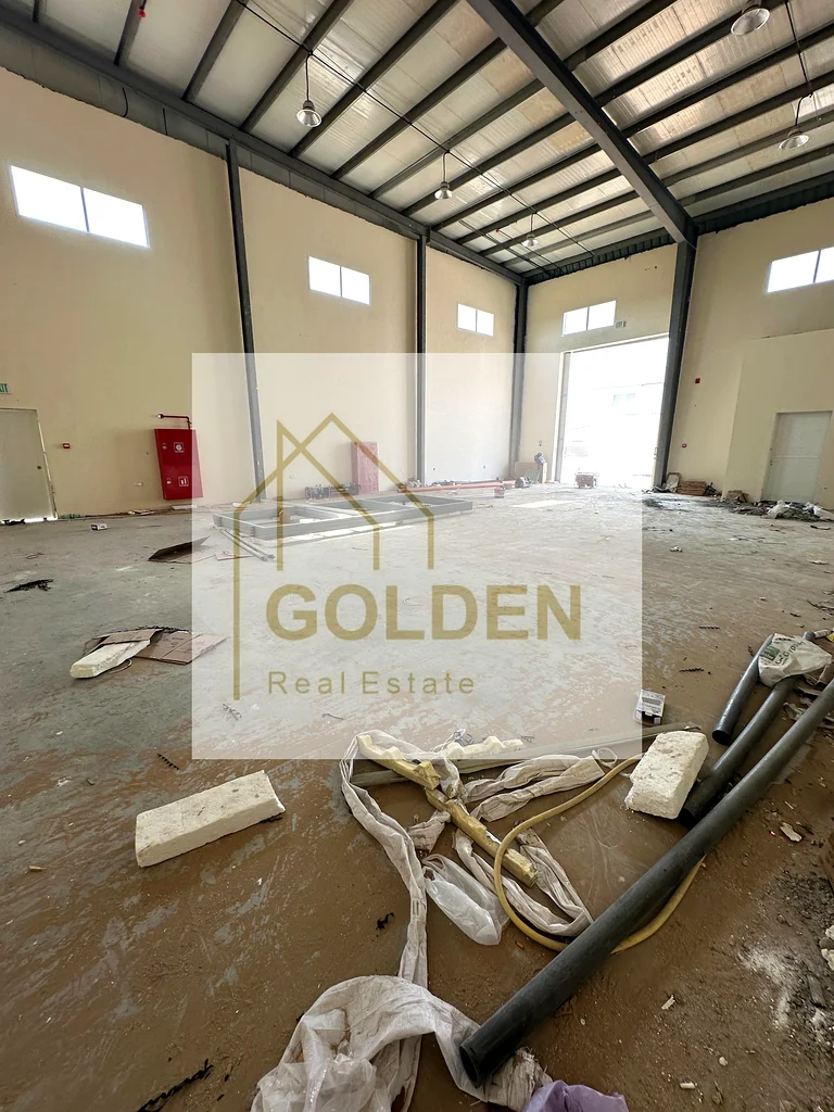 Ready-to-Use Warehouse for Rent | 10,000 Sq.Ft | 200 kW Electricity | Excellent Location | Rent AED 350,00064061599306499113