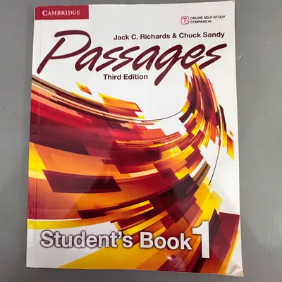 Passages Level 1 Students Book 3rd Edition (Cambridge) (978-1107627055)