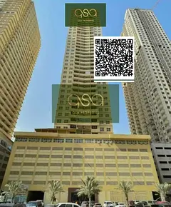 Spacious One bedroom living hall with covered parking Apartment available for Sell lilies tower Ajma