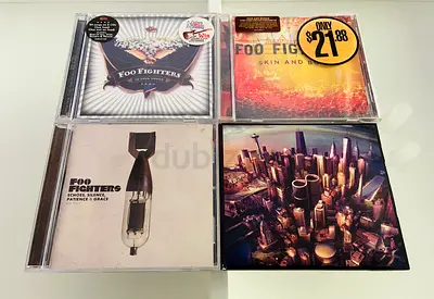 4 Foo Fighters Music CD’s