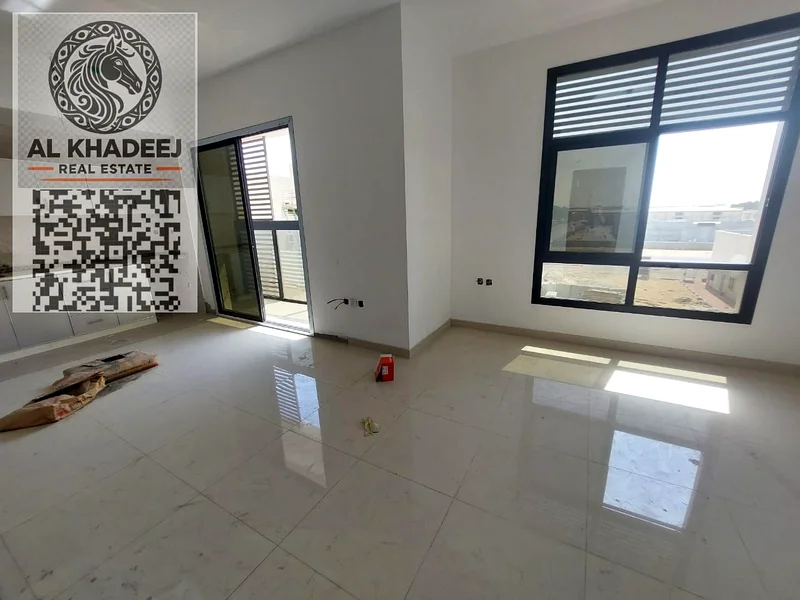 Spacious Studio for Annual Rent – Al Jurf 3, First Tenant, New Building, Separate Kitchen, Balcony – AED 24,000, 4 or 6 Cheques64222184786049112