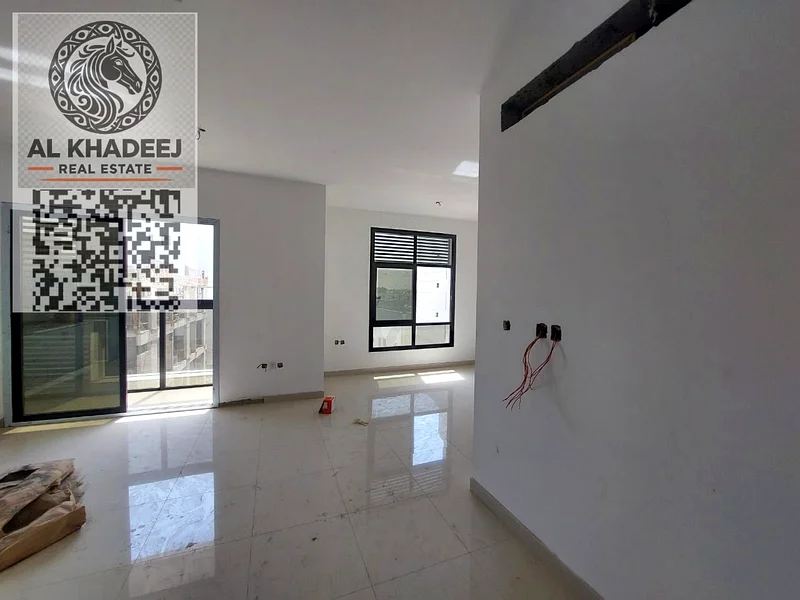 Spacious Studio for Annual Rent – Al Jurf 3, First Tenant, New Building, Separate Kitchen, Balcony – AED 24,000, 4 or 6 Cheques64222184786049111