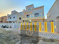 Villa for sale in Al-Yasmin area, 5 master rooms and a maid room with a roof